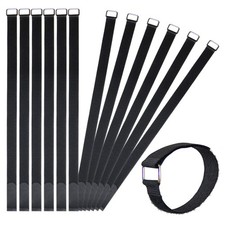 VIGAER 24 inch Hook and Loop Cable Strap - Reusable Fastening Strap - 12 PACK picture
