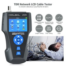 Network Cable Tester TDR Multi-functional LCD Tracker For RJ45 RJ11 BNC PING POE picture