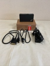 Genuine Lenovo ThinkPad USB 3.0 Pro Dock DK1522 40A7 w/ Power adapter USB cable picture