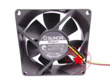 1PC SUNON 8CM KDE1208PTV3 12V chassis power supply silent fan 8025 picture