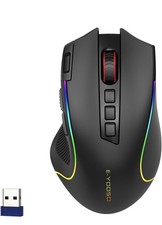 E-YOOSO X-11 PRO Wireless Gaming Mouse Bluetooth/RF 8000 DPI 6-Button, Black picture