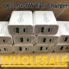 For iPhone 14 13 12 15 20W Fast Charger Block USB Type C Wall Power Adapter Lot picture