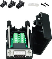 DB9 Breakout Connector, Male RS232 Serial Adapter, Solderless Module picture