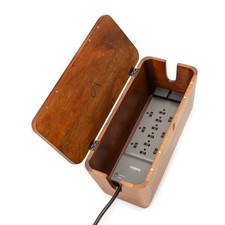 Extra Large Cable Management Box - Power Strip & Cord Hider, Desk Organizer Solu picture