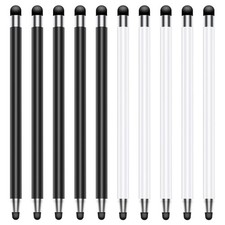Stylus Pen for Touchscreen 10PCS, AGREJO High 10-pack, 10-Pack (Black/White) picture