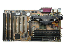 Tekram P6B40-A4X V1.31 Intel Pentium II MMX 350MHZ PC Motherboard Retro Gaming picture
