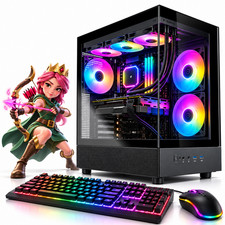 ARGB Gaming PC Desktop Inter 9th Gen 32GB RAM 1TB NVMe RTX 4060 Win11 WIFI picture