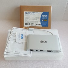 Tripp Lite U442-DOCK1-B USB-C Dock, Dual Display picture