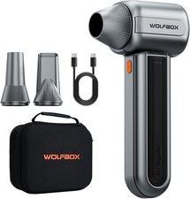 WOLFBOX MF400 Leaf Blower Cordless Lightweight 3 Modes Powerful Turbo for Patio picture
