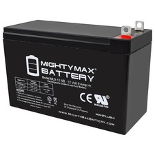Mighty Max Battery 12V 9AH Nut And Bolt SLA Battery Replacement SEL HYS1290 picture