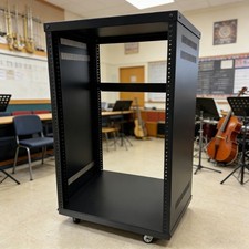 12U Multi-Use Equipment Rack Open Frame Rack Cabinet 330lbs for Home Audio Netwo picture
