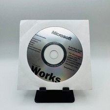 Microsoft Works 7.0 Office Software Suite CD vpr Matrix picture