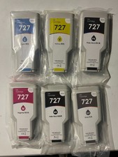 NEW 727 300ML Ink Cartridge Set for HP T920 T930 T1500 T1530 T2500 T2530 6 Pack picture