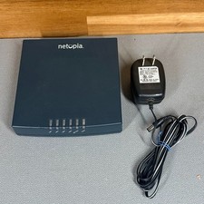 Netopia 3346N-002 ADSL2+ DSL Modem Router 4-Port Ethernet w AC Adapter picture