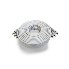 75ft HDTV Component Video Digital TV Triple RCA Shielded 3 - White picture