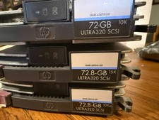 HP 72.8GB 10K  Ultra320 SCSI Hot Swappable Hard Drive picture