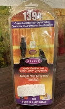Belkin FireWire 400 Cable 6-Pin to 6-Pin 6ft 1.8m IEEE 1394 Sony i.LINK F3N400 picture