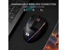 Redragon M991 Wireless Gaming Mouse, 26000 DPI 3-Mode Gamer Mice w/Rapid Fire picture