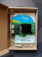 NEW INTEL PRO/1000 82575EB Gigabit DUAL PORT Network Card With Both Brackets picture