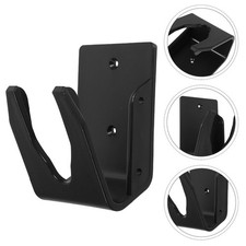 Reusable Plastic Barcode Scanner Holder Wall Mount Bracket for Home Black picture