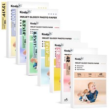 Lot Variety Sizes - Koala Glossy Photo Paper 54lb 200gsm for Inkjet Printers picture