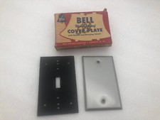 Bell Weatherproof 240AL Single Gang Blank Switch Plate Cover w/rubber Gasket picture