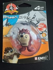 New Sealed EMTEC Looney Tunes Tasmanian Devil Taz 4GB USB Flash Drive picture