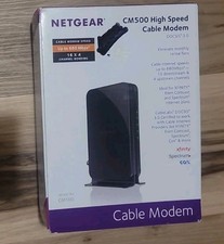 NETGEAR CM500 Cable Modem High Speed 680 MBPS (16x4) DOCSIS 3.0 Black picture