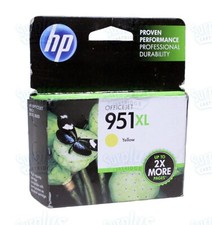Genuine HP 951XL Yellow Ink OfficeJet 8625 8610 8630 8700 8615 251dw Retail Box picture