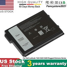 NEW For Dell Latitude 5420 5424 7424 Rugged 11.4V 51Wh Battery GK3D3 7WNW1 picture