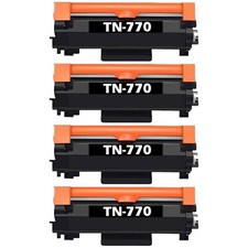 4-Pack TN 770 TN770 Toner Cartridge for HL-L2370DW HL-L2370DWXL Printer picture