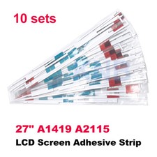 10 Sets LCD Display Adhesive Strips Sticker Tape For Apple iMac 27