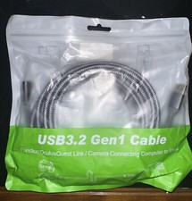 VR Link Cable 16FT, Compatible with Oculus/Meta Quest 2 Accessories and Steam VR picture