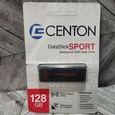 🍎 Centon DataStick Sport 128GB Waterproof USB Flash Drive S1U2W1128G picture