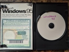 Microsoft Windows 95 FULL Operating System (Backup CD) With OEM Product Key picture