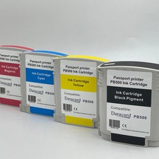 PB500 Ink Cartridge With New Chip for Datacard PB500 Passport Printer picture