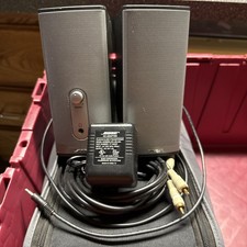 Bose Companion 2 Series II Wired Computer Speaker System Silver, Power RCA Cable picture