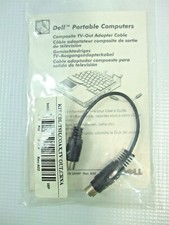 Dell Portable Computers Composite TV-Out Adapter Cable P/N 3848P Rev. A02 picture