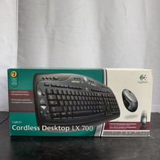 Logitech LX700 Cordless Desktop - Keyboard & Mouse US English 967418-0403 NIB picture