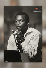 Apple 24 x 36 Miles Davis Think Different NOT A REPRINT Vintage New Old Stock picture
