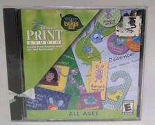 Disney Pixar’s Print Studio A Bug’s Life PC CD-ROM Disney Interactive 1998 NEW picture