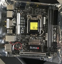 FOR Supermicro C7Z370-CG-IW LGA 1151 DDR4*2 Mini ITX Ｍotherboard Test OK picture