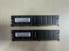 2GB 2x 1GB PC3200 DDR 400Mhz 184Pin Desktop Memory RAM PC2700 2100 333 266mhz AB picture