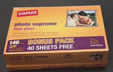 [NEW] Staples Photo Supreme High Gloss 4x6