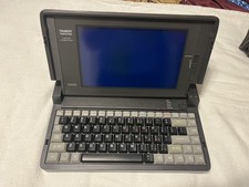 Vtg Tandy 1500 HD Laptop Computer w/ Original Bag for Parts/Repair/Collector picture