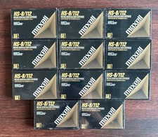 Lot of 11 Maxell HS-8/112 8mm Helical Scan DDS DAT Data Cartridge Tapes New picture