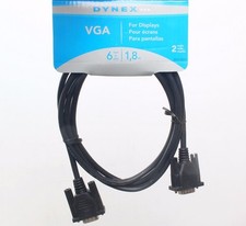 Dynex - DX-C102111 Replacement VGA Video Cable for Monitor Projector Computer picture