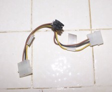 4-pin female/4-pin female to 6-pin male adapter picture