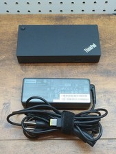 Lenovo ThinkPad Universal USB-C Dock 40AY w/ 90W AC Adapter LDA-KP picture