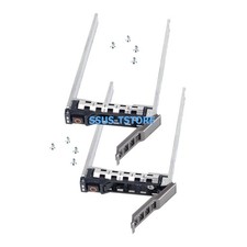 2X 2.5'' Drive Tray Caddy G176J For Dell R720 R730 R620 R630 R710 8FKXC KG7NR picture